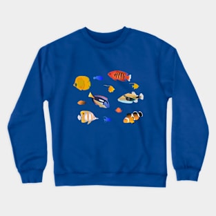 Marine fish Crewneck Sweatshirt